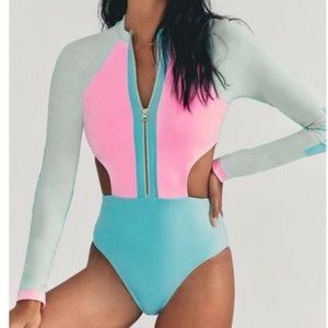 Love shack fancy rash guard / onesie/ swimsuit / xs